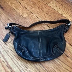 Coach Leather Shoulder Bag
